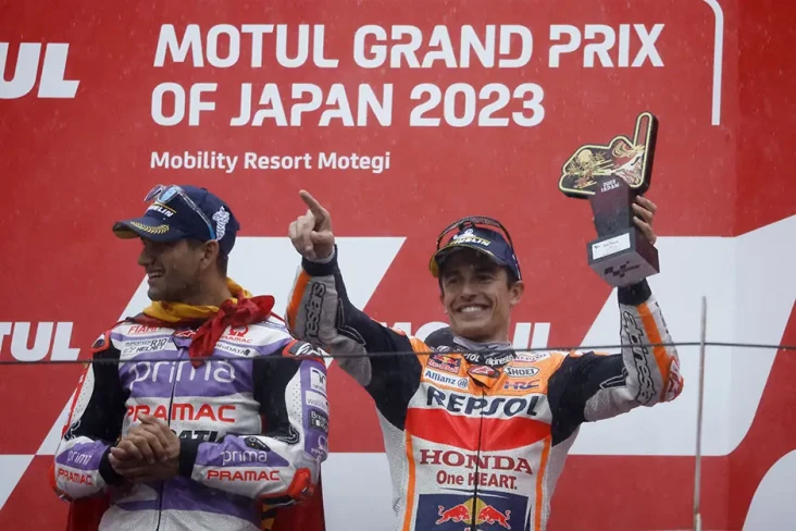 Marc Marquez Senang...