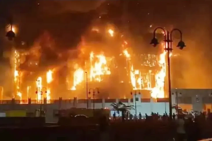 Kebakaran Landa Markas...