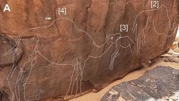Ukiran Unta Misterius...