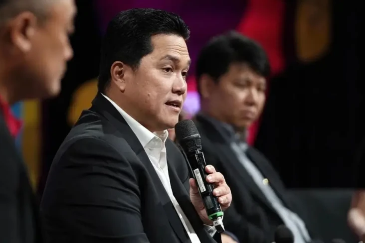 Ketum PSSI Erick Thohir...
