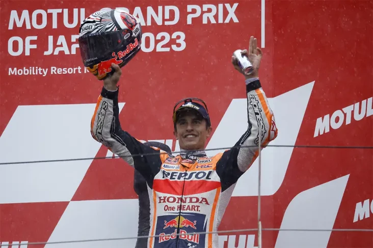 Marc Marquez Pisah dengan...