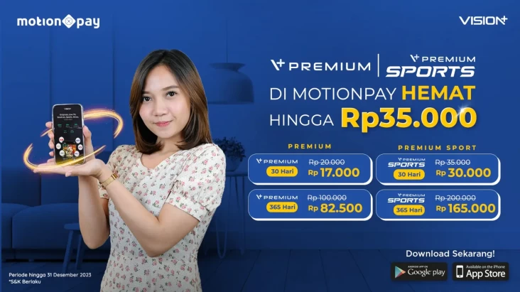 Langganan Vision+ di...