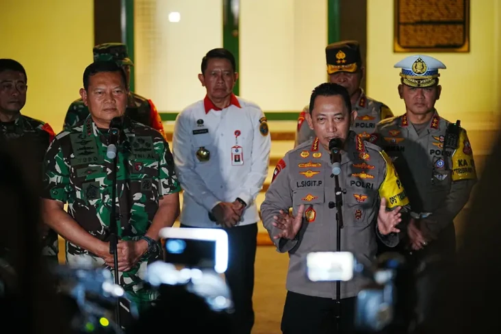 Kapolri Pastikan TNI-Polri...