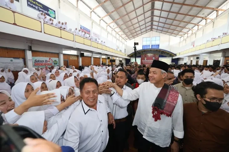 Lautan Santri Ciamis...