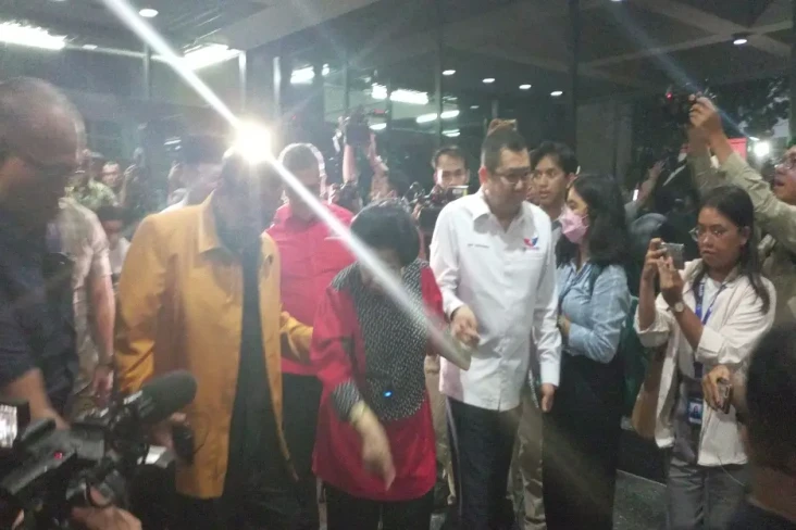 Pertemuan Ketum Parpol...
