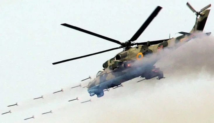 Helikopter Mi-24 Ukraina...