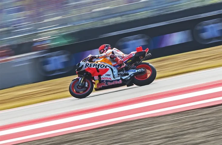 Marc Marquez Terjatuh...