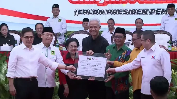 Ganjar dan Mahfud MD...