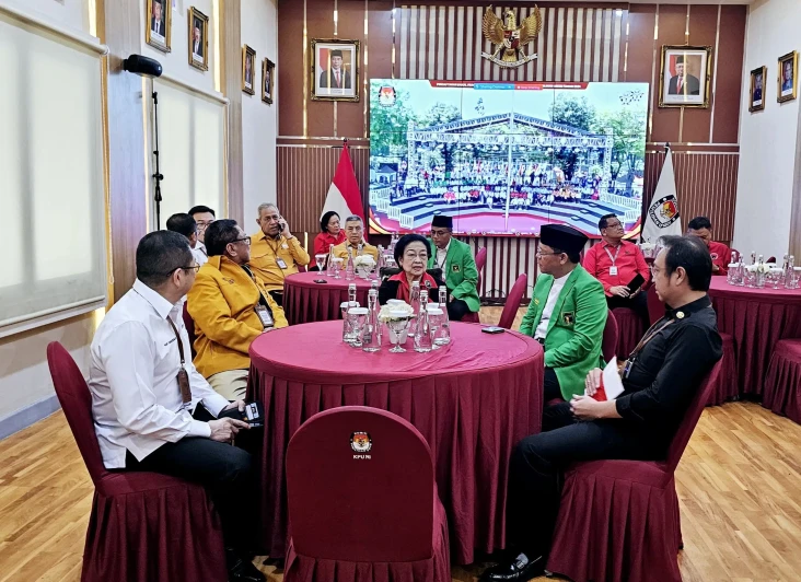 Momen Ketum Parpol Pendukung...