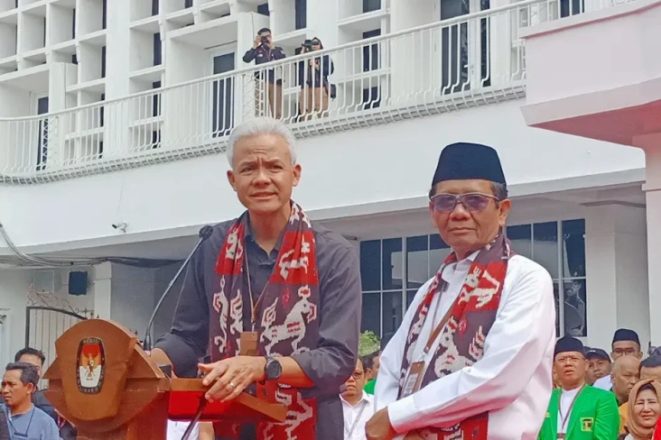 Hasto: Ganjar-Mahfud...