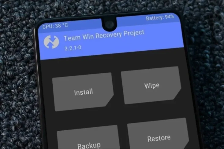 Cara Instal TWRP via...
