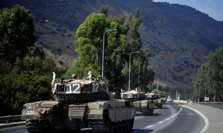 Tentara Israel Desak...