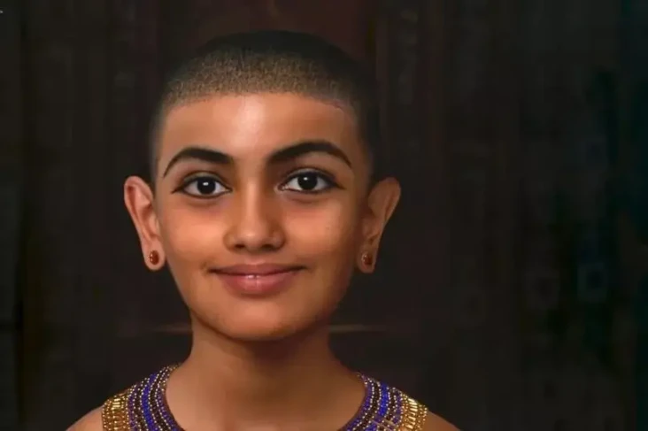 Wajah Firaun Tutankhamun...