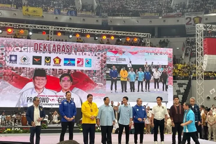 Pidato Prabowo dan Gibran...