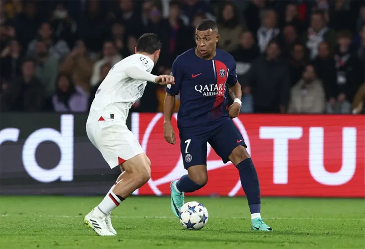 Gol Kylian Mbappe Kunci...