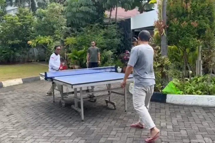 Olahraga Pingpong sebelum...