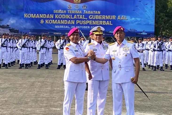 KSAL Sertijab 3 Posisi...