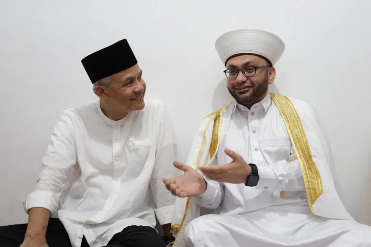 Bertemu Ulama di Lampung,...