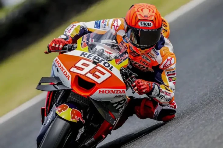 Marc Marquez Tak Terlalu...