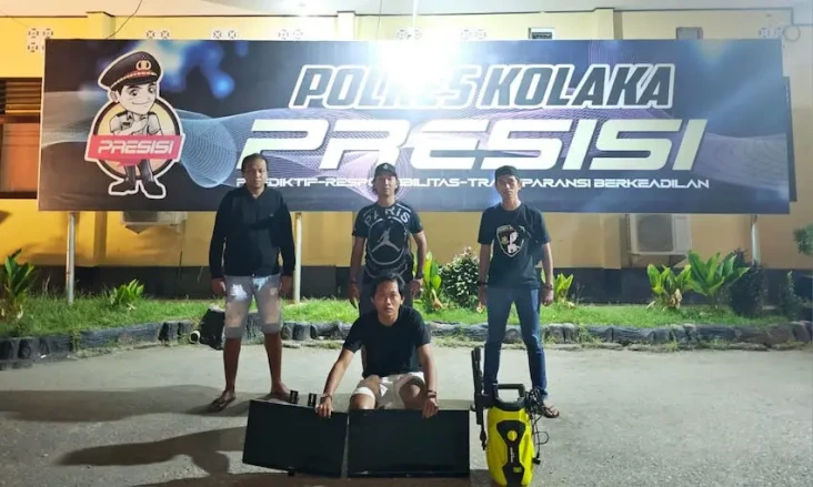 Gasak Barang Elektronik...