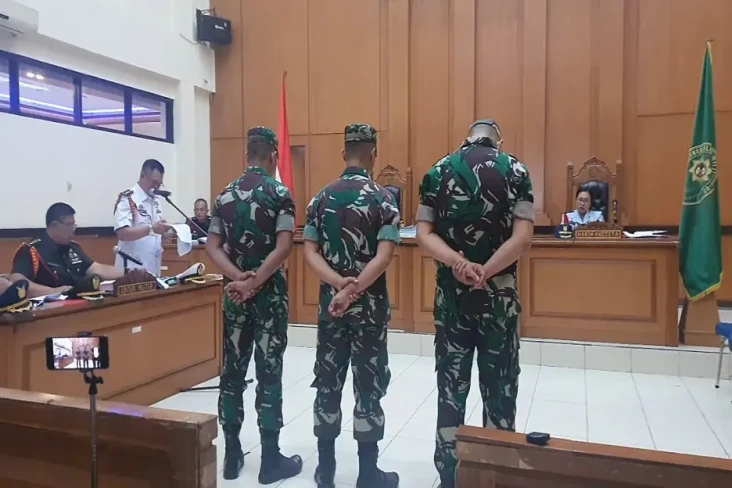 Sidang Oknum TNI Pembunuh...