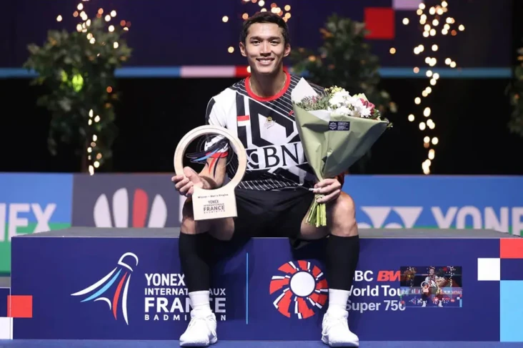 Jonatan Christie Juara...