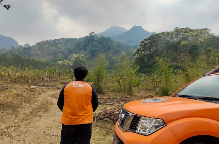 Kebakaran Gunung Penanggungan...