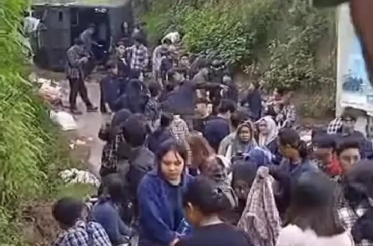 Penampakan Truk Pengangkut...