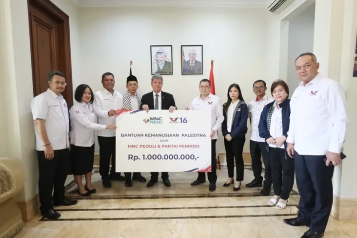 Perindo Peduli Gaza...