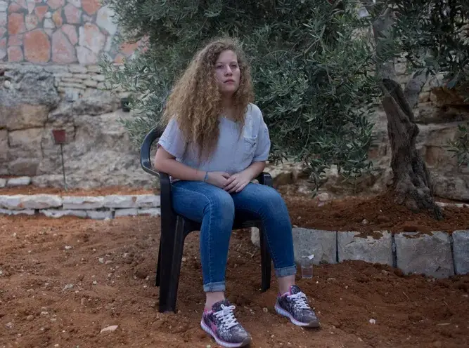 Aktivis Palestina Ahed...