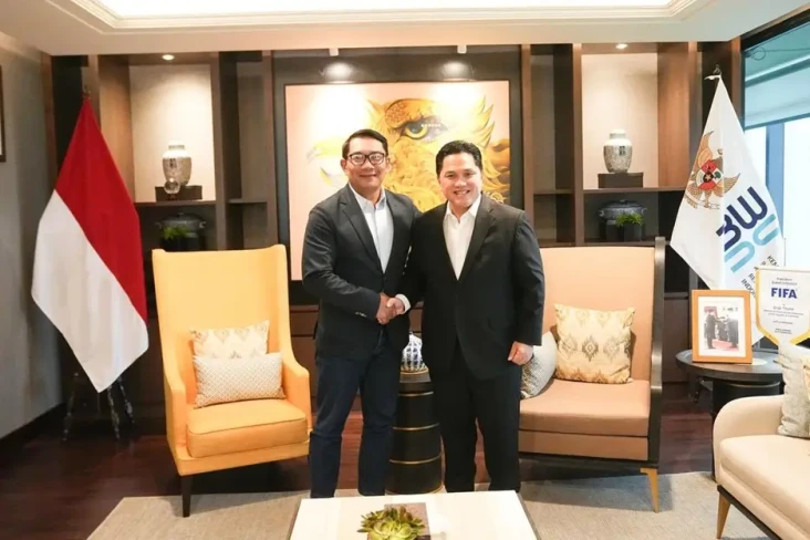 Erick Thohir Bertemu...
