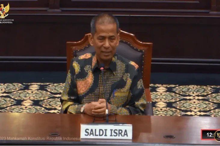 Saldi Isra Tetap Jabat...