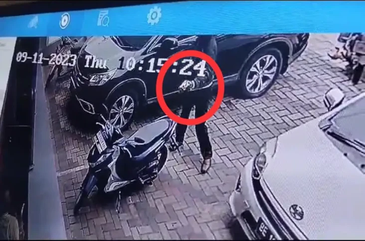 Penampakan Maling Motor...