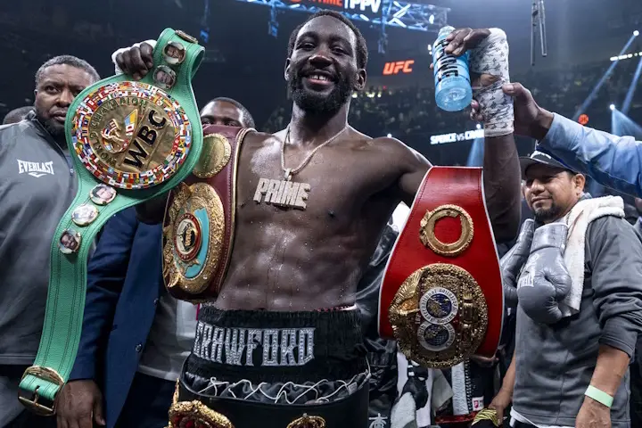 Sabuk IBF Terence Crawford...