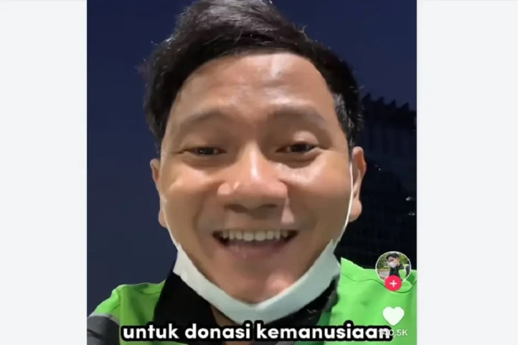 Viral Driver Ojol Donasikan...