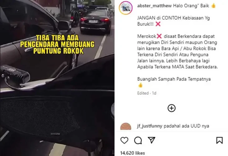 Viral Polisi Tegur Pengendara...