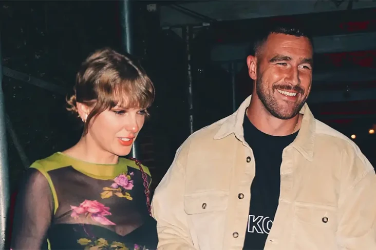 Kecupan Taylor Swift...