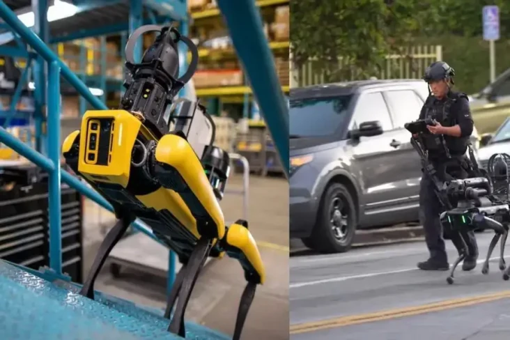 Anjing Robot Bantu Polisi...
