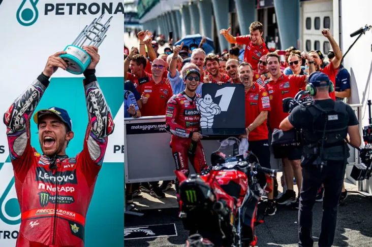 Menang di MotoGP Malaysia...