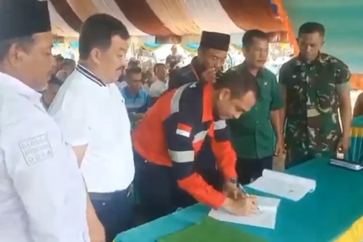 Disaksikan Caleg Perindo...