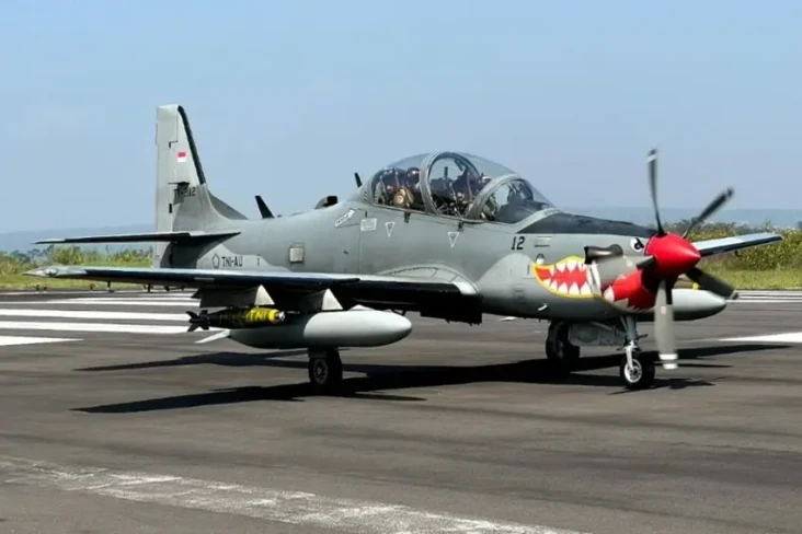 Super Tucano yang Jatuh...