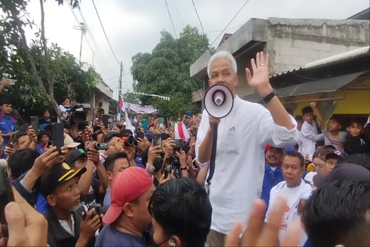 Capres Ganjar Pranowo...