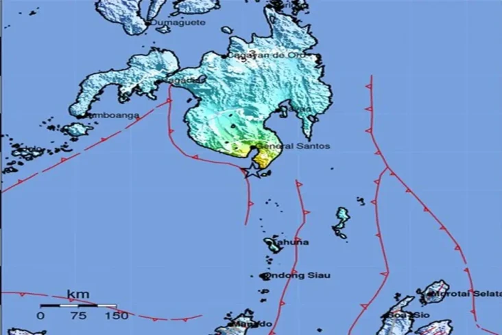 Gempa M6,9 Guncang Sangihe,...
