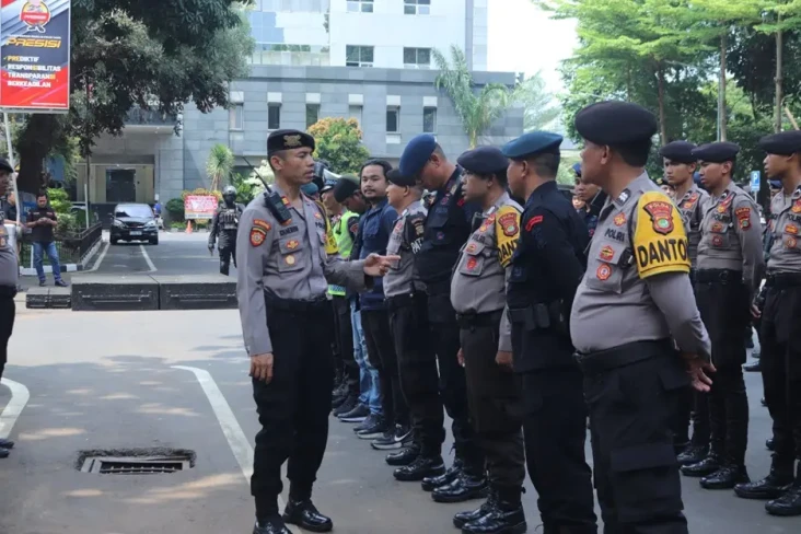 Polda Metro Jaya Gelar...