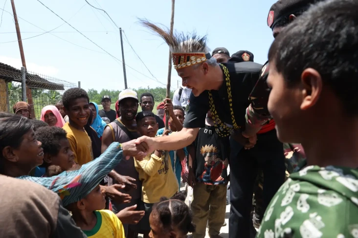 Kunjungi Papua, Ganjar...