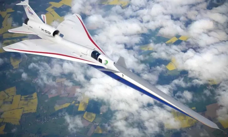 Jet Supersonik X-59...