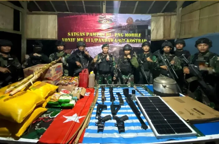 Satgas Kostrad Gagalkan...