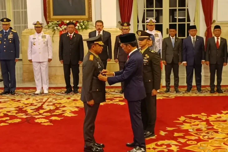 Dilantik Jadi Panglima...