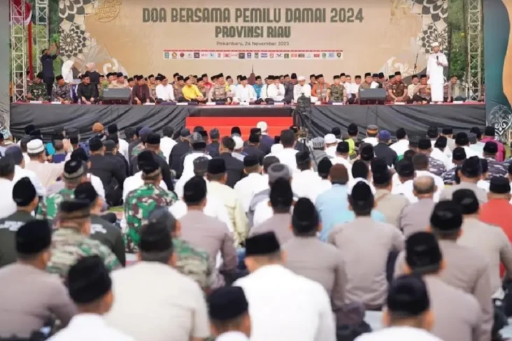 Doa Bersama Pemilu Damai...