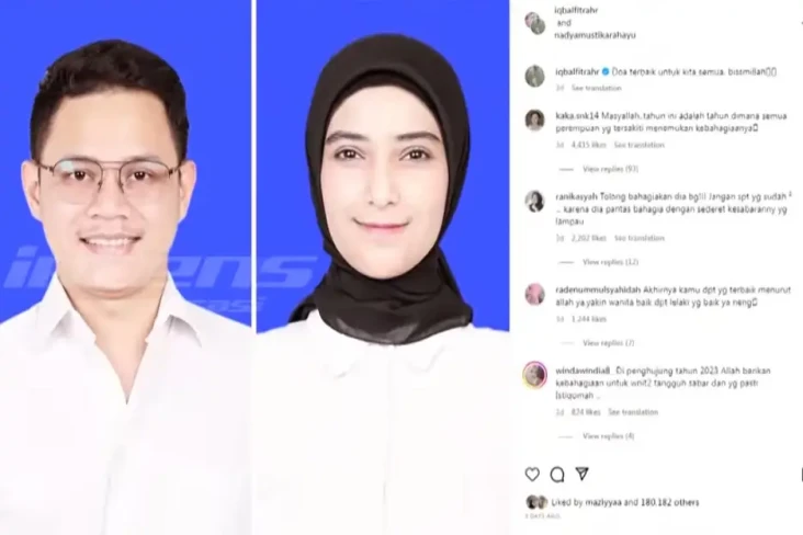Nadya Mustika dan Iqbal...